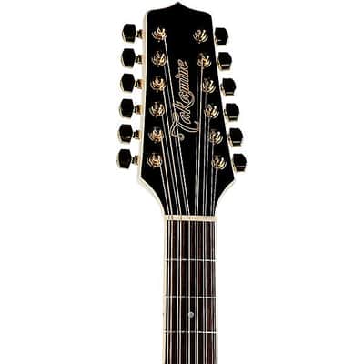 Takamine TAKGD37CE12PW G Series 12 String Dread A/E Guitar (Pearl White) image 5