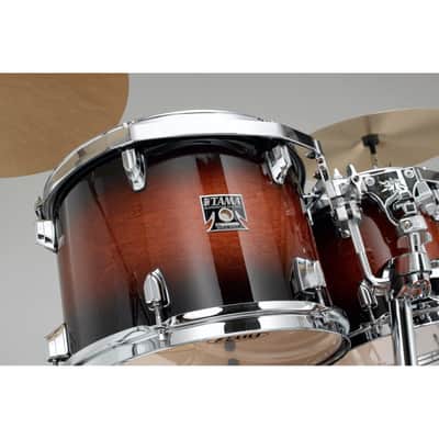 Tama Superstar CL Maple 7pc Drum Set Mahogany Burst image 4