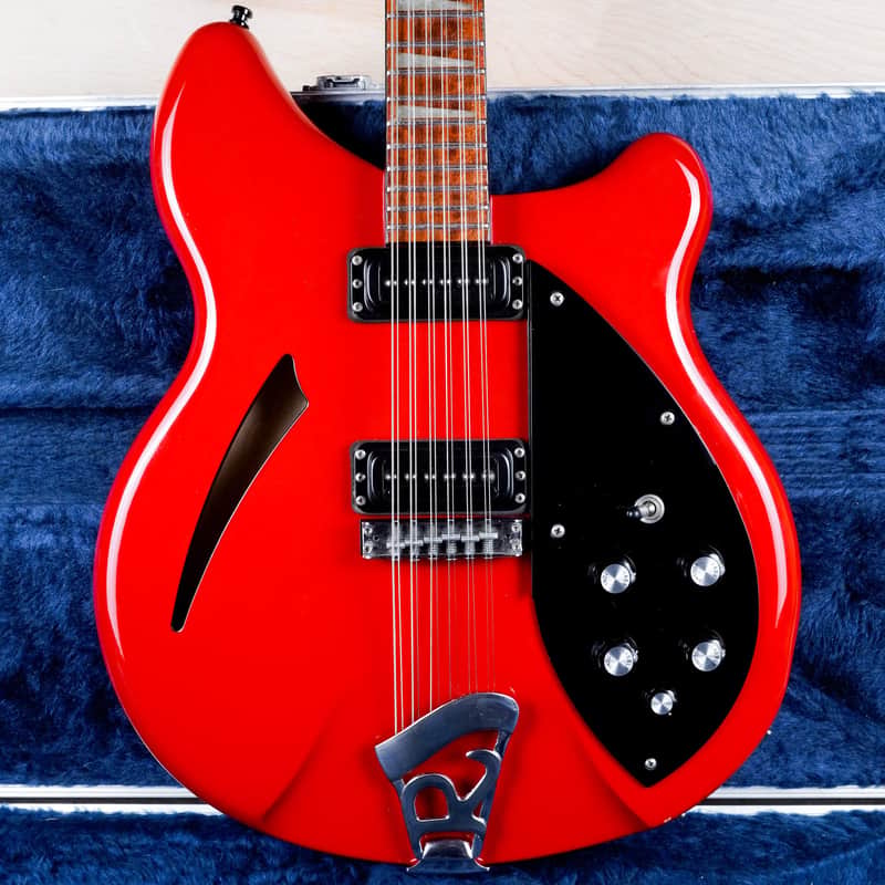 Rickenbacker 360/12 1996 Red 12 String w/ OHSC | Reverb