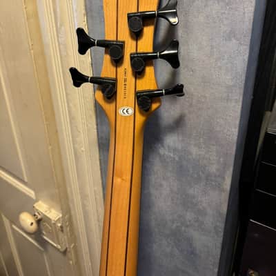 Dean Edge 5 string bass guitar - Purple image 15