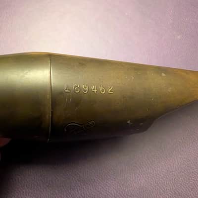 Brilhart Personaline, Alto Saxophone Mouthpiece, refaced 1950 - Hard Rubber image 5