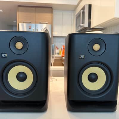 KRK RP-5 Rokit G4 2-Way 5" Active Studio Monitors (Pair) + Speaker Stands image 1