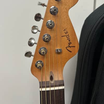 Fender Highway Series Dreadnought Acoustic Electric Guitar - All Mahogany image 3