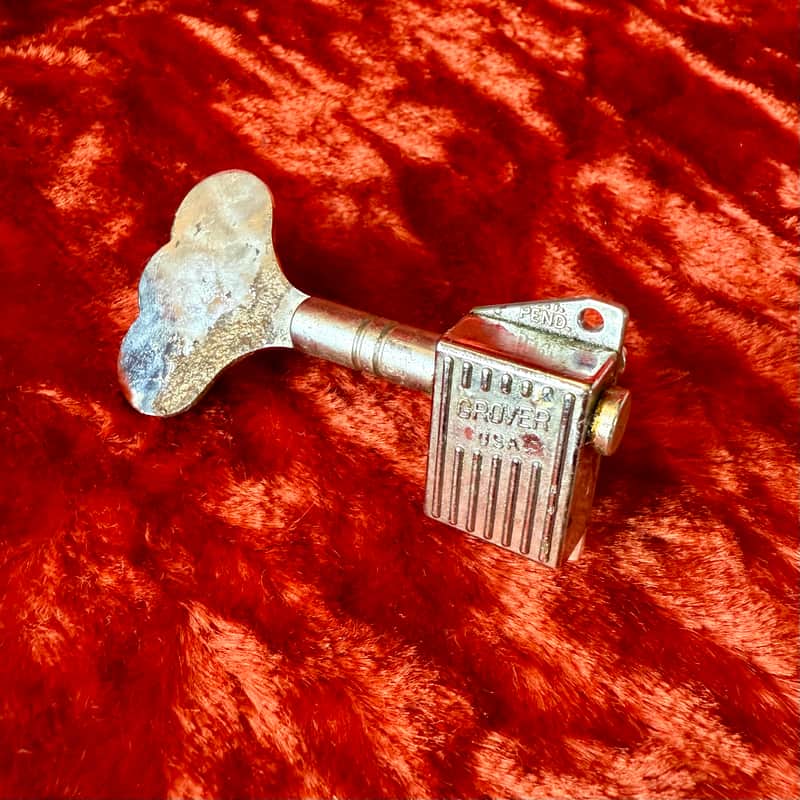 1970 Grover Rickenbacker bass tuner 140-G Nickel