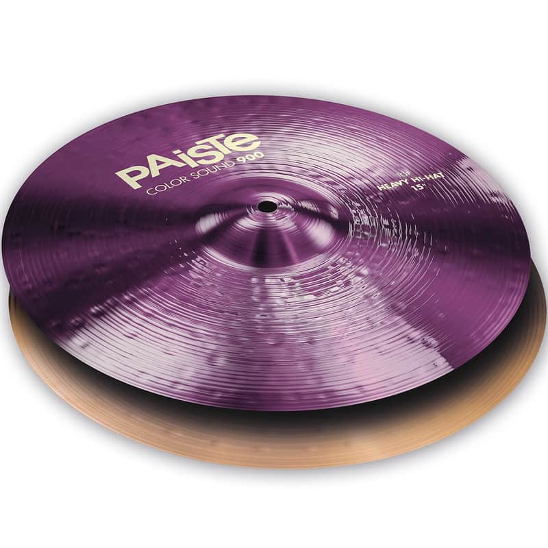 Paiste 15" Color Sound 900 Series Heavy Hi-Hat Cymbals (Pair) image 2