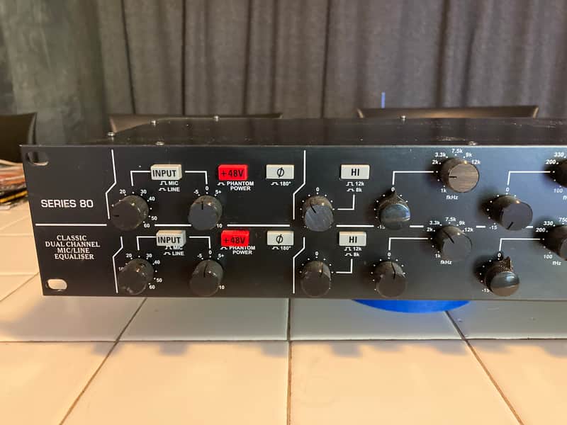 Trident Series 80 Classic Dual Channel Mic/Line EQ Trident/MTA image 1