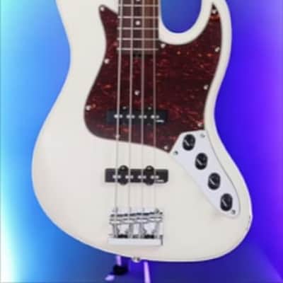 Sadowsky MetroExpress 21-Fret Vintage J/J Bass, Morado Fingerboard, 4-String - Solid Olympic White High Polish image 11