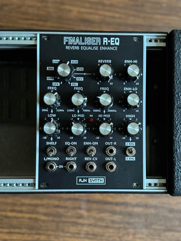 AJH Synth Finaliser EQ and Reverb - Black image 1