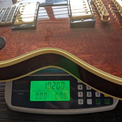 Used Gibson Custom Shop Art Historic '57 Les Paul Custom - Wine Red w/OHSC image 12