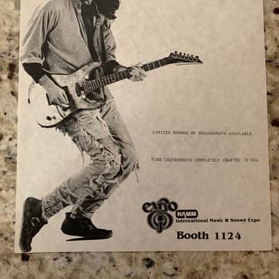 Roscoe Guitars Poster Brochure & More image 6