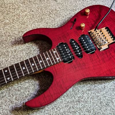 RARE! 1995 Ibanez RG570CT TBY - Transparent Burgundy, Wizard Neck / Made in Japan /, including hard case!FREE Shipping in EU! VIDEO! image 9
