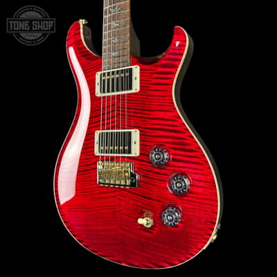 PRS Wood Library DGT 10 Top Red Tiger Darkback Korina / Brazilian RW w/case 0422536 image 3