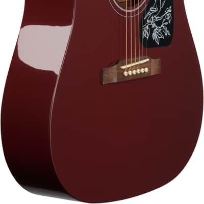 Epiphone Starling Acoustic Player Pack (with Gig Bag), Wine Red image 3