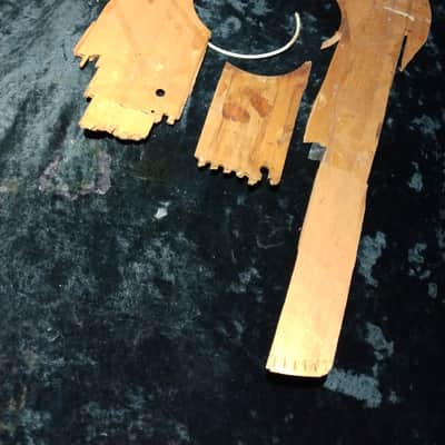 Gibson 1961 Gibson J50 Spruce Top Parts Repair Restore Art Project 1961 image 10