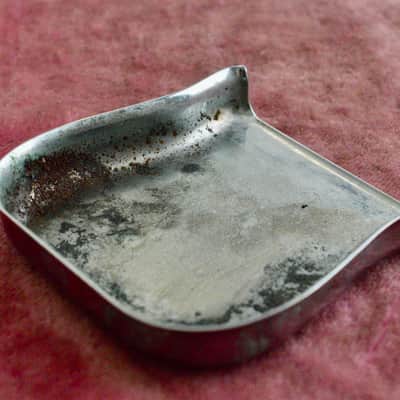 Vintage 1960s Fender pre-cbs Telecaster Ashtray Bridge Cover Esquire Tele image 4