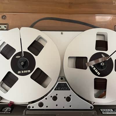 Uher Report Monitor 4400 - Portable Reel to Reel Tape - 3 Head Stereo Tape Machine - Microphone image 6