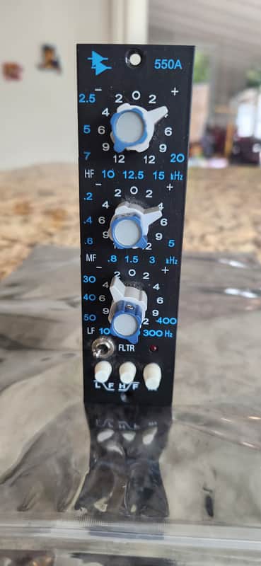 API 550A 500 Series 3-Band Equalizer Module image 1