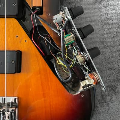 1995 Fender American Standard Jazz Bass V with Bartolini Pickup System image 9