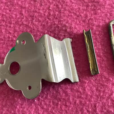 vintage 1959 1960 Gibson nickel tailpiece for es 150 125 barney kessel 130 135 archtop 1961 1958 1955 1949 image 3