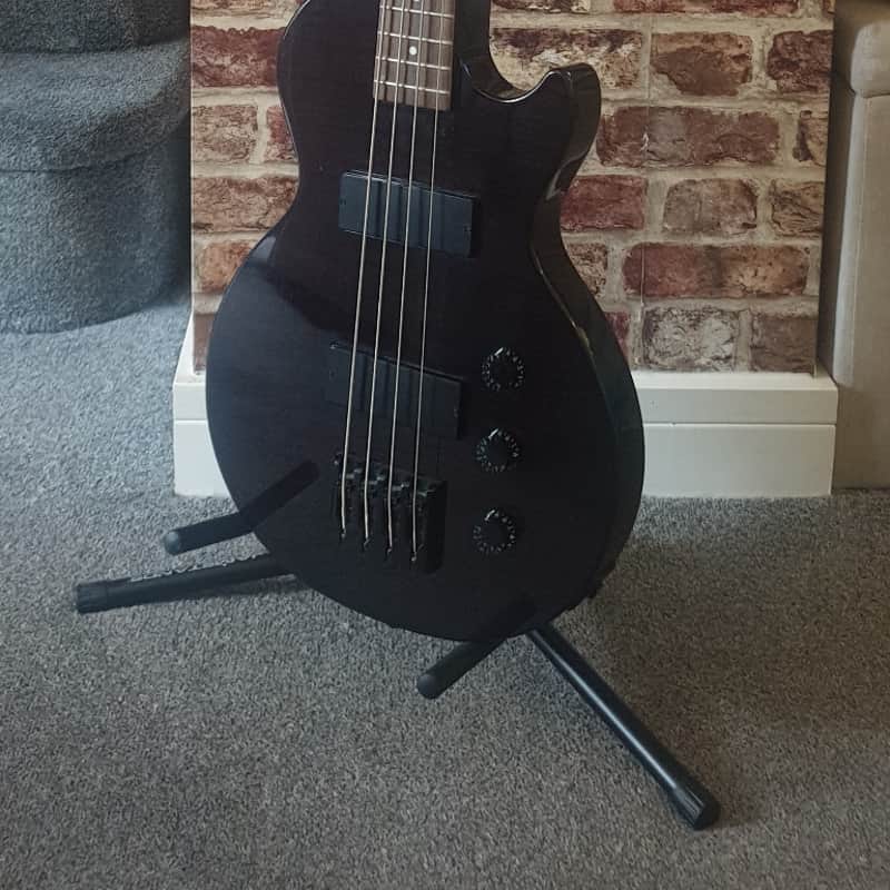 2006 – 2015 Epiphone Les Paul Special Bass Transparent Black