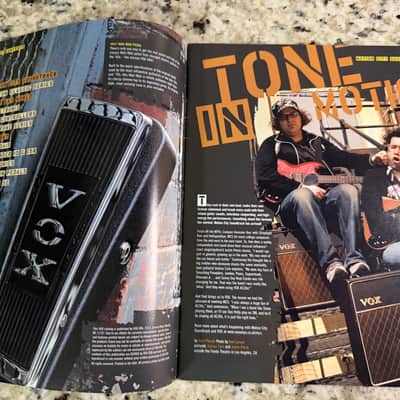 Vox Catalog 2006 AC15 AC 30 Custom Classic Wah Valvetronix Pedals image 4