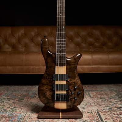Spector NS-5XL – Myrtle Burl & Maple – Woodstock Custom Collection image 5
