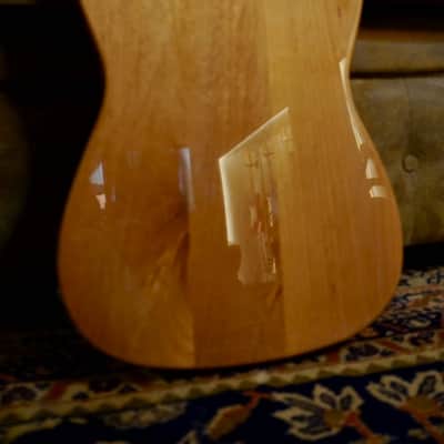 SX Guitars  STL/ALDER/NA American Alder  Tele Natural image 9