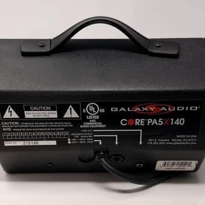 Galaxy Audio Core PA5X140 Powered Stage Monitor Amplifier Speaker image 4