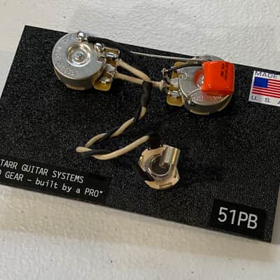 STARR GUITAR SYSTEMS wiring harness upgrade for Fender 51 (Telecaster) P-Bass! image 1