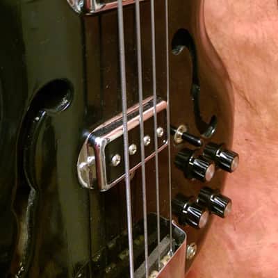 Hohner Fretless Bass 1969 Bartell Black Widow image 11