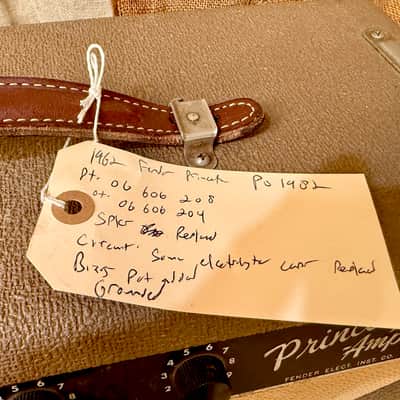 Fender Princeton 6G2 1962 - Brown Tolex image 9