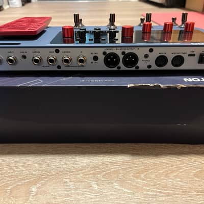 Valeton GP-200Xwith GP-200X Multi-Effects Processor 10th Anniversary Blue & Red image 9