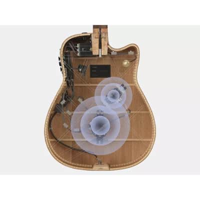 Yamaha TAS3 C SDB - TransAcoustic Guitar - All Solid Wood - Sand Burst - 2026 image 8