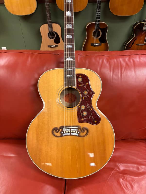 1998 Gibson SJ-200 Natural OHSC image 1