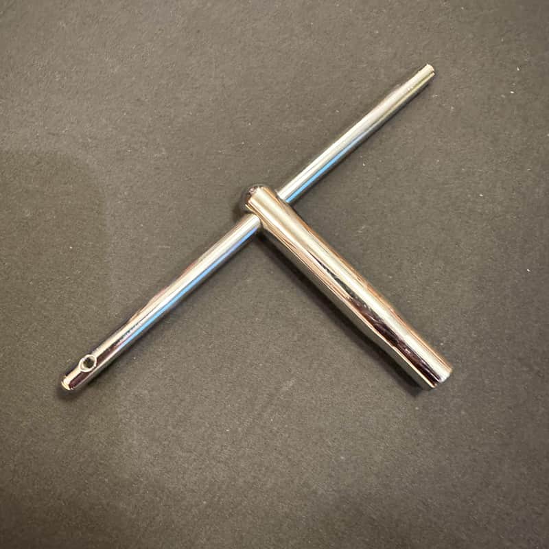 Pearl K030 High Tension Drum Key, Heavy Duty, Chrome, Extra Wide Handle-MINT #2 image 1