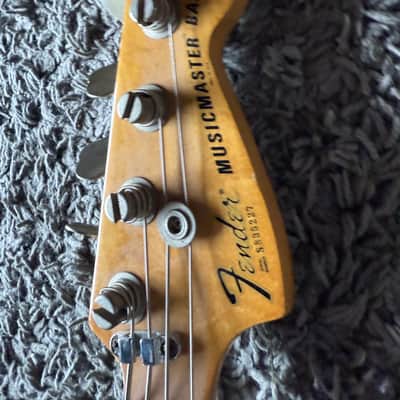 Fender Musicmaster Bass 1975 - 1981 - Black image 7