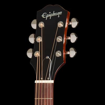 Epiphone J-45 Standard EC Honey Burst Acoustic Electric with Gig Bag image 8