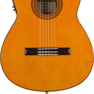 Yamaha CGX102 Acoustic-Electric Classical Guitar, Spruce Top image 1