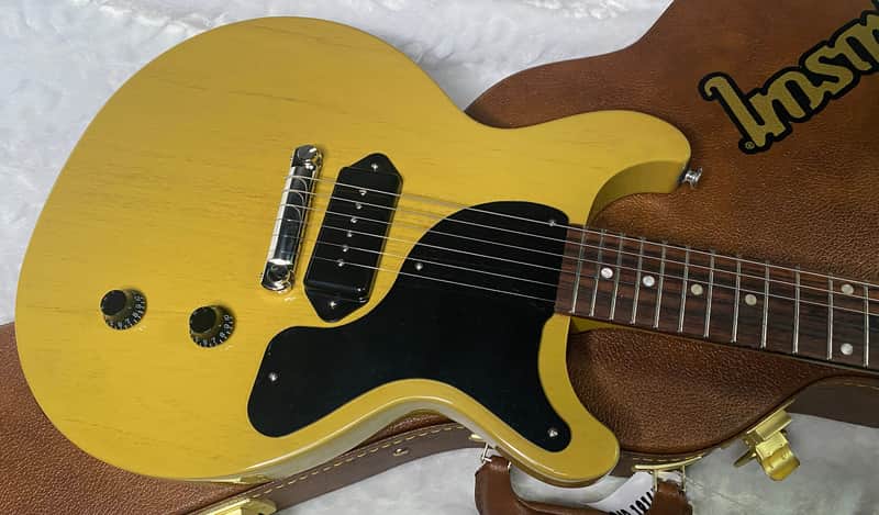 NEW! Gibson Les Paul Junior DC Double Cut - TV Yellow - Authorized Dealer - Only 6.9 lbs - G07218 image 1