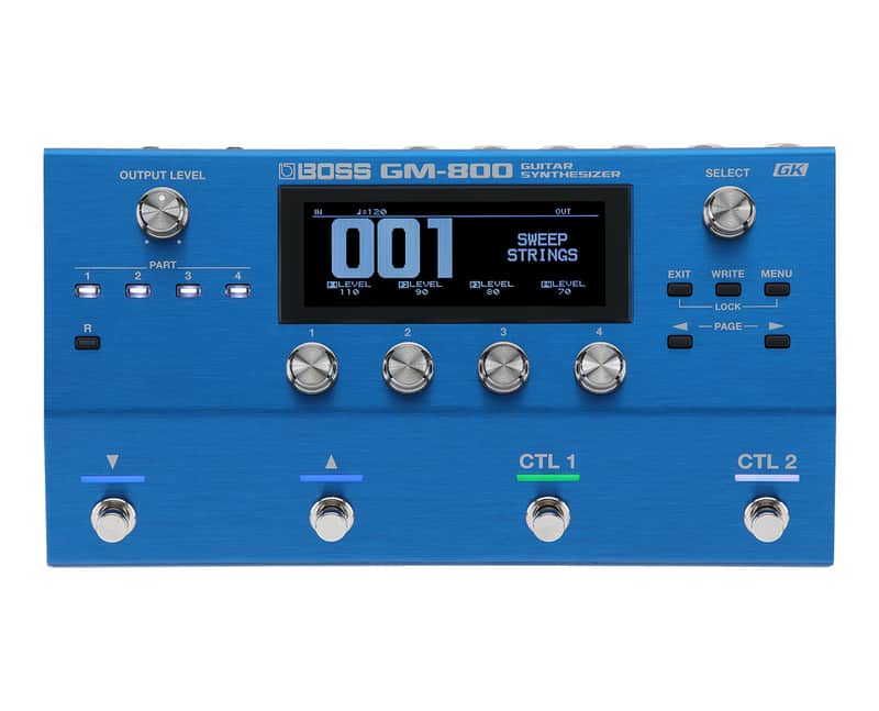 Boss GM-800 Guitar Synthesizer Pedal - Open Box image 1