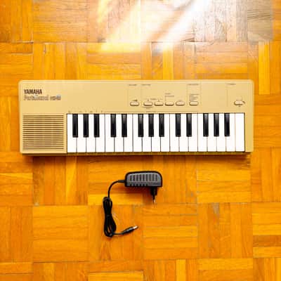 Vintage Yamaha PortaSound PSS-110 Mini Keyboard Synthesizer Made in Japan 1983! With brand new power supply!