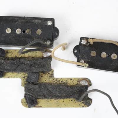 1961 Vintage Fender Precision Bass ~All Original~ PICKUPS 11.7k Reading PBass USA 1960s Pre-CBS image 5