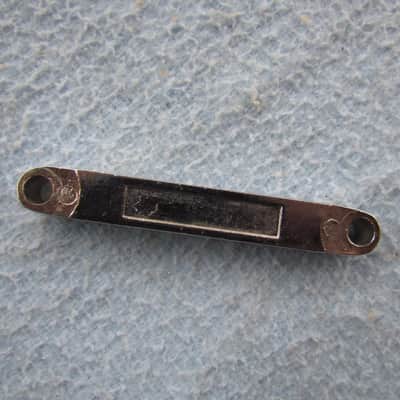 Import Tune-O-Matic Bridge Needs Saddles & Screws Clean Import Probably Korean Tune-O-Matic Bridge Without Saddles image 3