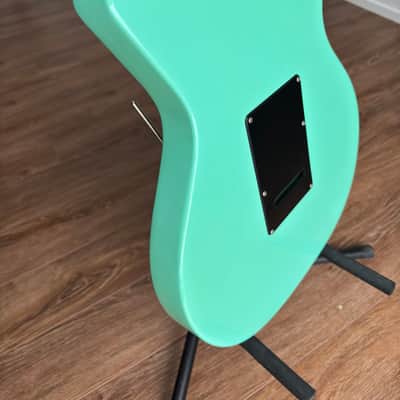 Danelectro 59X with Lipstick Humbucker 2020s - Aqua image 5