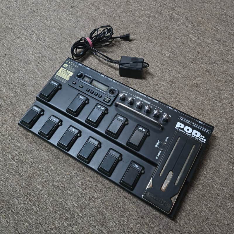 Used Line 6 POD XT Guitar Floor Pedal Effects Processor - Works but not perfect! image 1