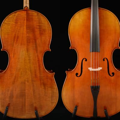 Outstanding Sounding Cello Montagnana Cello 200-y old Spruce No.W061 image 2