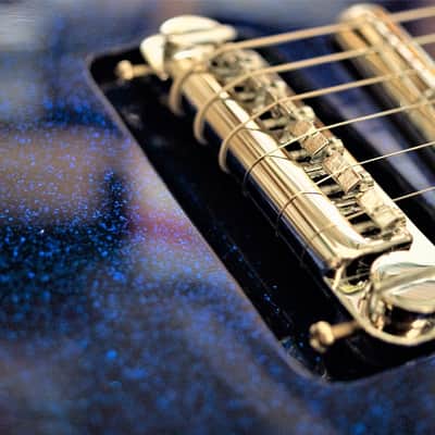 Danelectro Limited Edition 60th Anniversary DC59M Blue Metallic sparkle image 2