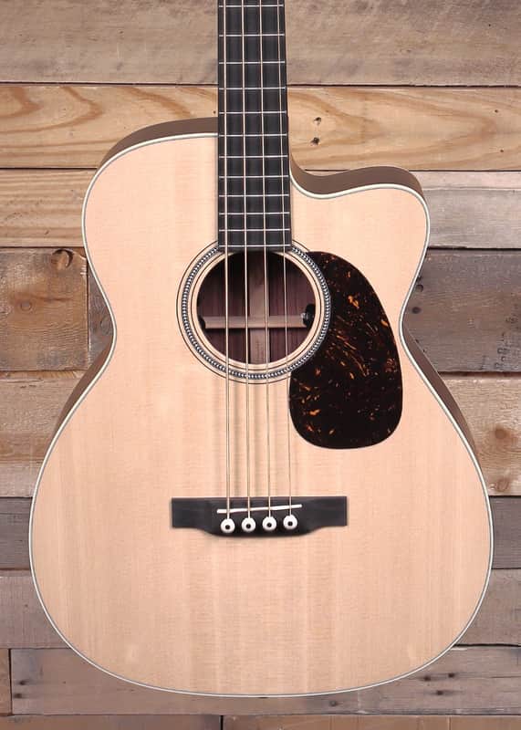 Martin BC-16E Acoustic/Electric Bass Natural w/ Case image 1