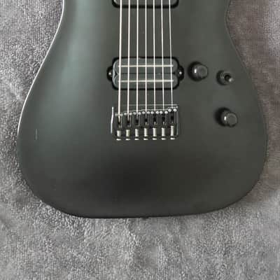 ESP E-II Horizon NT-7B Hipshot 2018 Black Satin image 2