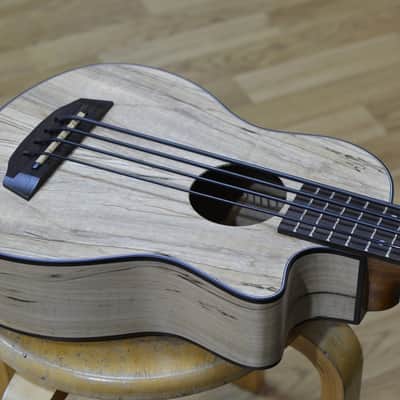 Kala U-BASS Spalted Maple With Case image 8